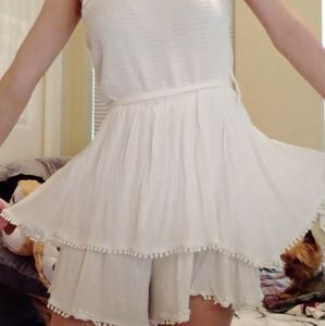 White summer dress